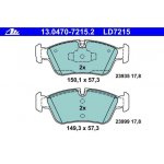 ATE Ceramic Bremsbelge Vorderachse fr BMW 1er & 3er e81...