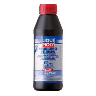 Hochleistungs-Getriebel (GL3+) SAE 75 W-80 500 ml Dose Kunststoff