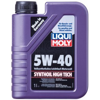 Liqui Moly Synthoil High Tech 5W-40 1 l Kanister - vollsynthetisch