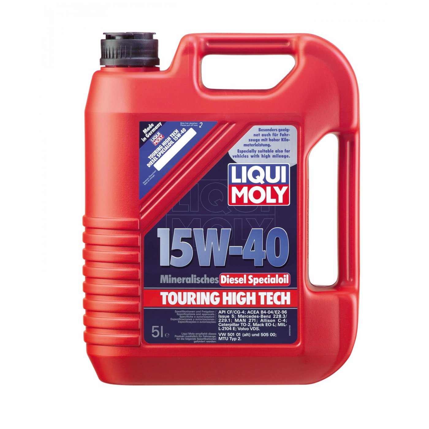 Liqui Moly Touring High Tech Diesel-Spezialöl 15W-40 5 l Kanister