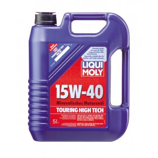 Liqui Moly Touring High Tech 15W-40 5 l Kanister Kunststoff