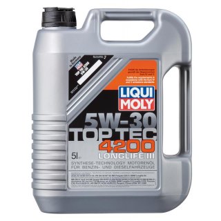 Liqui Moly Top Tec 4200 5W-30 5 l Kanister Kunststoff