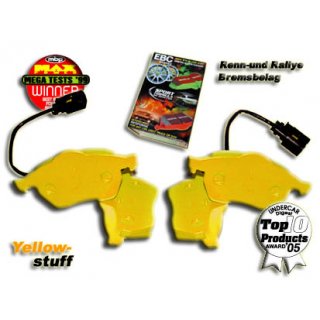 EBC yellowstuff Bremsbelge vorne fr BMW e32 mit 4-Kolbenbremsanlage