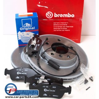 Brembo Bremsscheiben 286x22mm + ATE Bremsbelge + Sensor fr BMW e36 e46 Z3 Z4