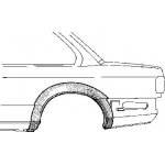 Radlauf hinten links BMW E30 Coupe ab Bj. 09.1987