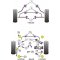 2 x Powerflex PFR5-416-12 PU Domlager Hinterachse 12mm BMW e81 e82 e87 e88 e90 e91 e92 e93 (No.16)