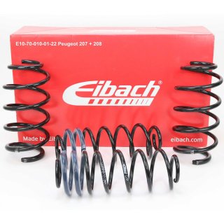 Eibach Pro-Kit 25-30mm lowering springs Peugeot 207 WA WC & 208
