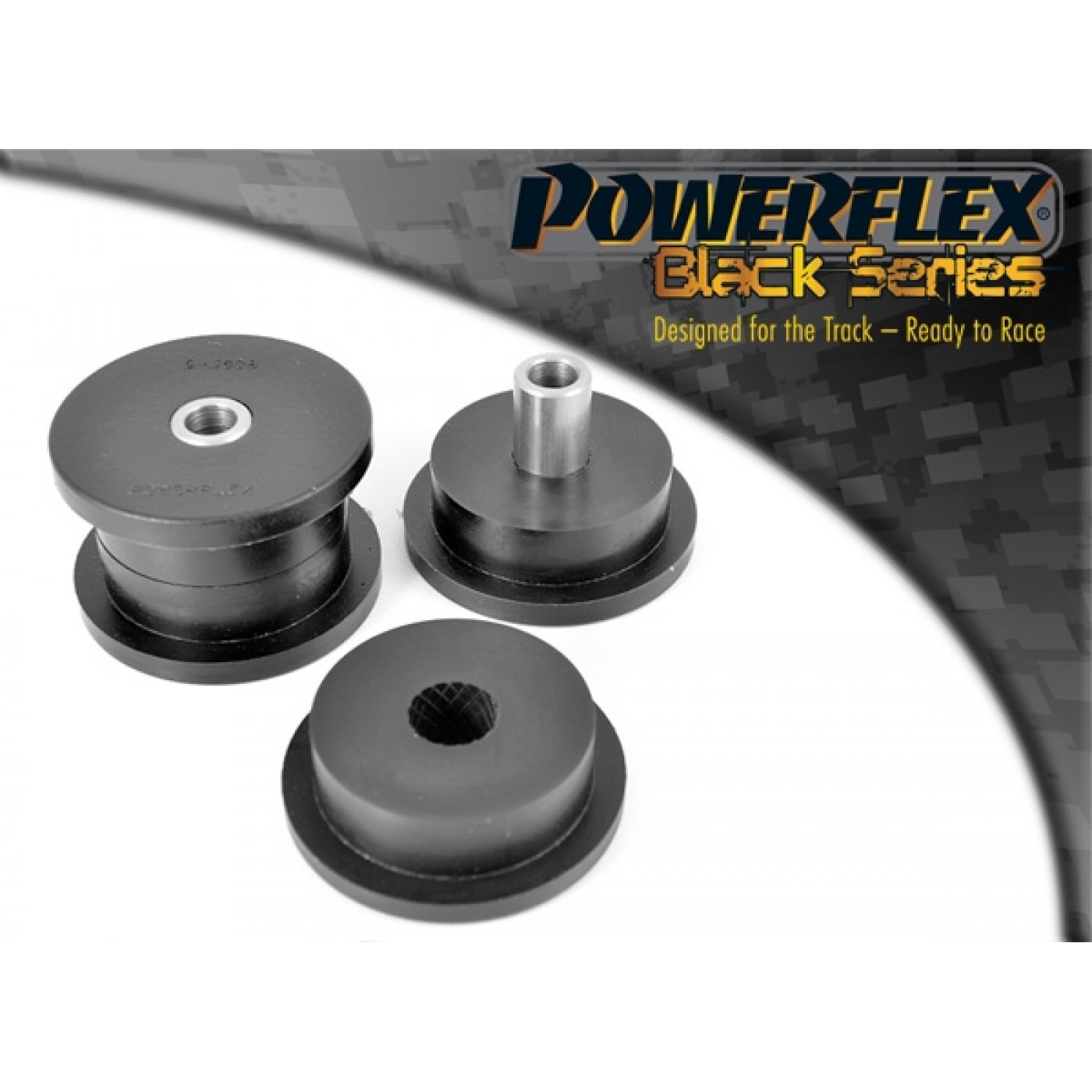 2x Powerflex PFR5-416BLK Domlager Hinterachse BMW E81 E82 E87 E88