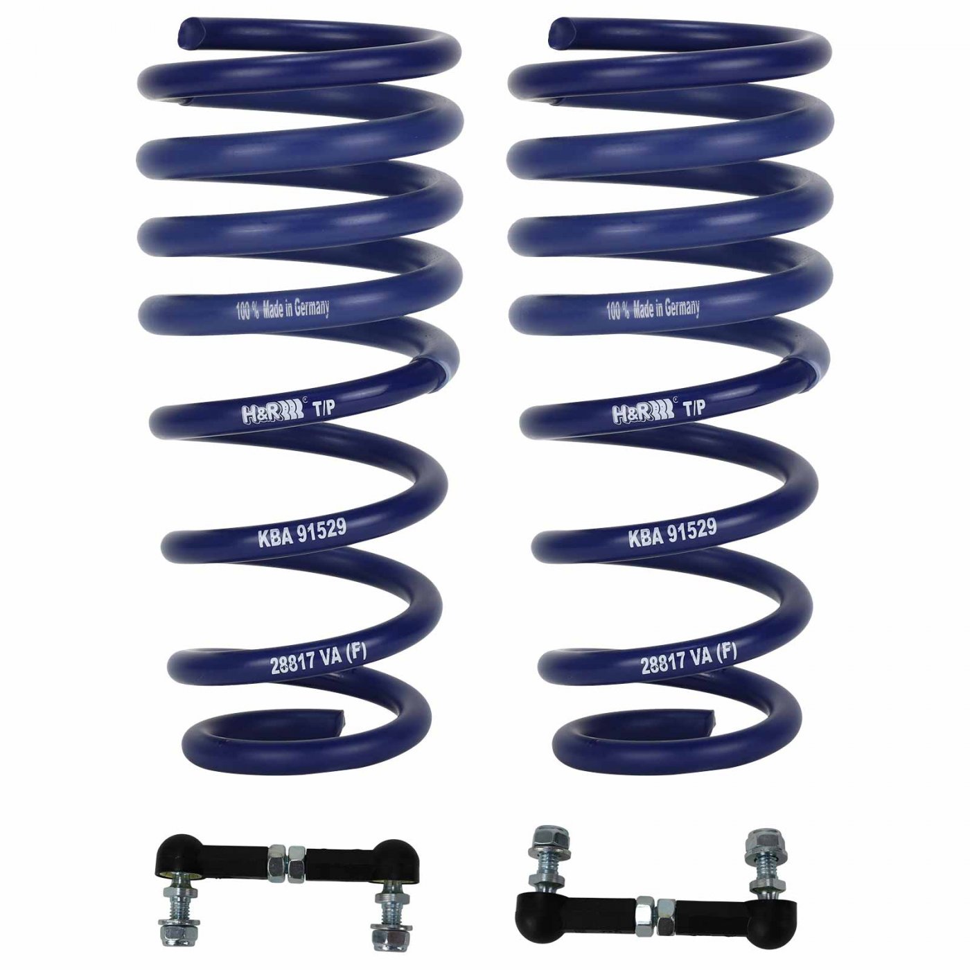 H&R LOWERING SPORT SPRINGS FOR 1418 BMW F15 X5 X6 XDRIVE 50i WITHOUT