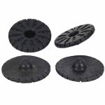 4x Spring Cap Rubber Buffer Rear Axle for Audi A6 C5...