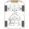 2x Powerflex PFF5-4655 PU Transmission Mounting Bush (Fast Road) for BMW not for xDrive  (No.55)