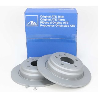 ATE Bremsscheiben hinten 298x10mm unbelftet BMW E39 520i 523i 520d 525td 525tds