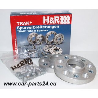 H&R Spurverbreiterung 40 mm pro Achse DRA System 120/5 Lochkreis 72,5 mm fr BMW