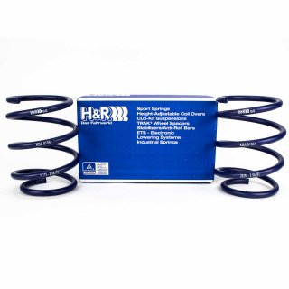 H&R 35mm Federn BMW e60 e61 545i 540i 550i 525d 530d 535d mit Luftfahrwerk hinten