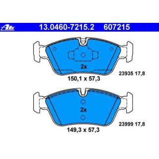 ATE front brake pads for BMW 1er & 3er e81 e87 e90