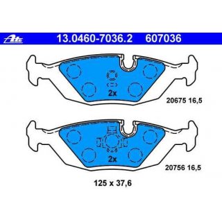 ATE Bremsbelge Hinterachse fr BMW 3er e30