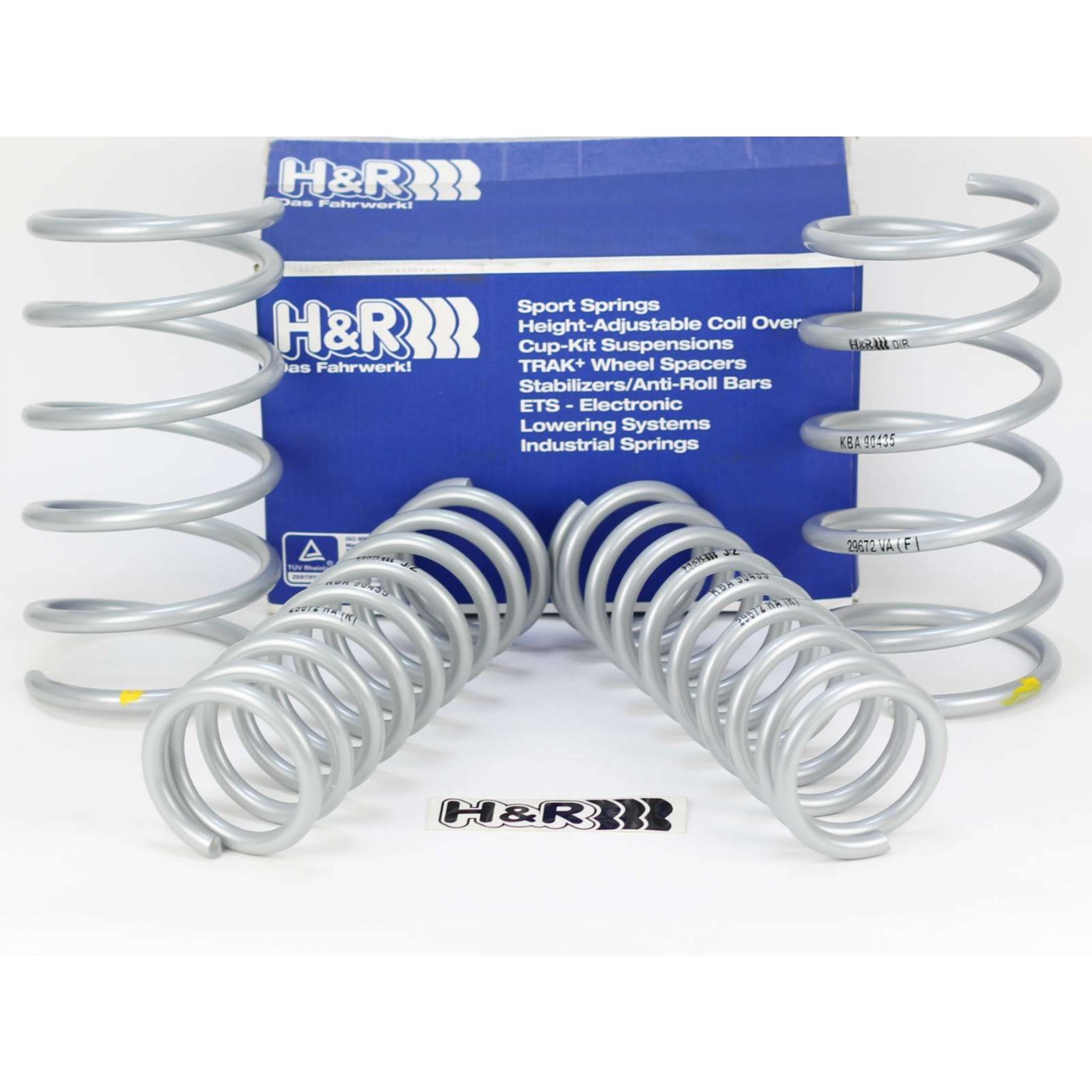 H & R MOLLE 35/10mm 29899-1 BMW 5er e34 BERLINA 5/h abbassamento MOLLE SPORT 