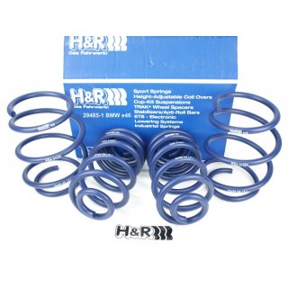 H&R 29485-1 lowering springs 35/20mm for BMW e46 Limousine & Convertible