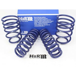H&R Tieferlegungsfedern 60/40mm BMW 1er E81 E87 E88 E82