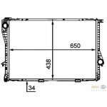 Mahle Behr Premium Line Khler Motorkhlung BMW e39 535i...