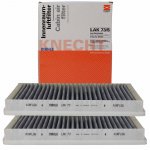 Mahle Knecht cabin air filter 2er Set activated carbon...