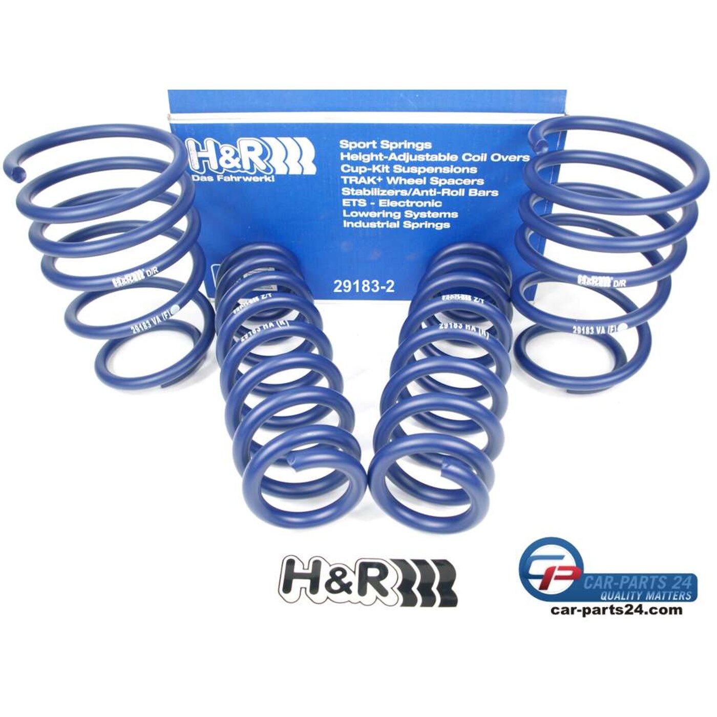 H&R Tieferlegungsfedern für BMW 1er e81 e82 e87 e88 60/40mm E90 45