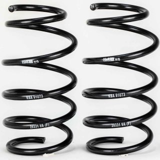 H&R 35mm lowering springs for BMW 7er e65 e66 with rear air suspension