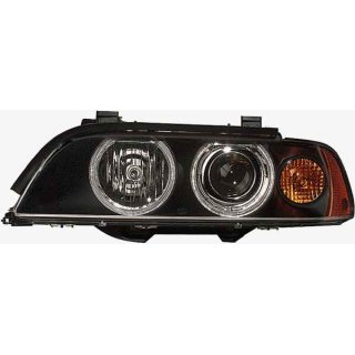 Hella Xenon Scheinwerfer links gelbe Lichtscheibe BMW E39