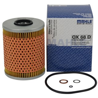 Original MAHLE KNECHT Ölfilter OX 68D Öl Filter Oil
