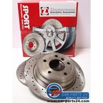 Zimmermann Sport drilled rear brake disc for BMW e39...