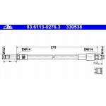 Bremsschlauch hinten (Leitung zum Bremssattel) fr E39