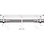 TRW Bremsschlauch Vorderachse fr BMW E21 E12 E24 E23