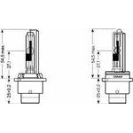 OSRAM XENARC D4R P32d-6 Xenonbrenner