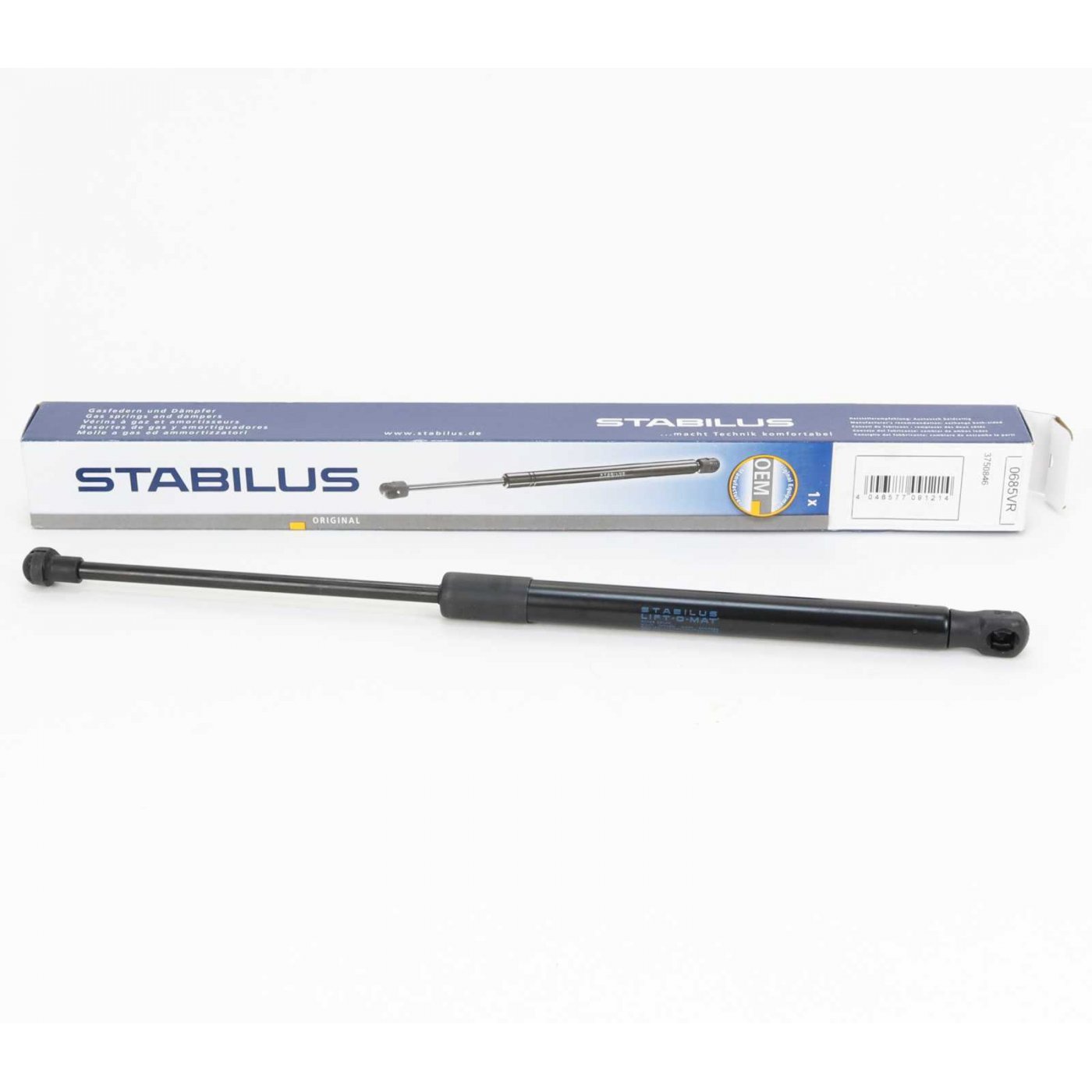 STABILUS GAS SPRING TRUNK/HATCH STABILUS GAS SPRING TRUNK/HATCH