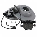 Brembo front brake discs 296x22mm with ATE brake pads,...