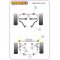 2 x Powerflex PFR5-504-165 Stabilager 16,5 mm Vorderachse für BMW E28 E24 E39