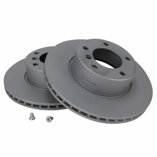 ATE front brake disc 296x22mm for BMW e39