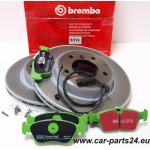 Brembo Bremsscheiben 300x22mm vorne fr BMW e46 & EBC...