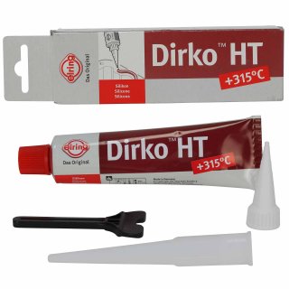 Dirko HT Dichtmasse Rot 70ml dauerelastisch bis 315C