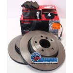 Brembo rear brake set 320x20mm for BMW e60 (discs + pads...