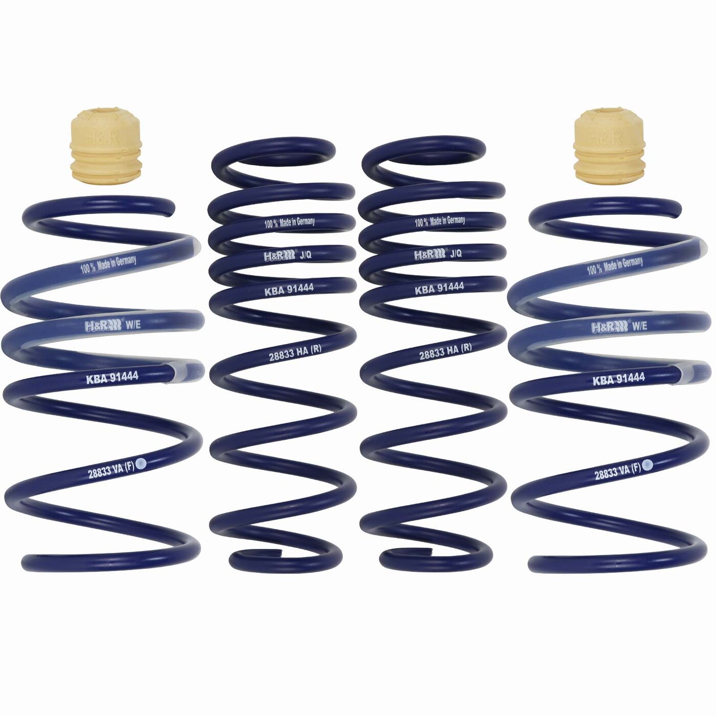 H&R 40 mm Lowering Springs Tieferlegungsfedern für Skoda Octavia