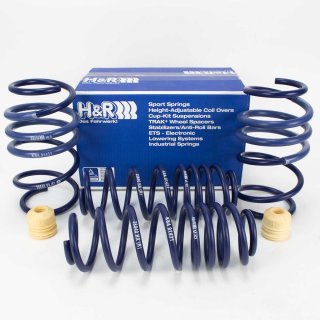 H&R 45mm Tieferlegungsfedern fr VW Golf VII, 35mm Seat Leon 5F1 Leon SC 5F5