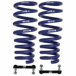 H&R Tieferlegungsfedern fr BMW X5 E70 X6 E71 E72 mit Luftfeder hinten ab Achslast Vorderachse 1251 kg