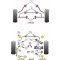 2 x Powerflex PFR5-416 Domlager BMW E81 E82 E87 E88 E90 E91 E92 E93 (Nr.16)