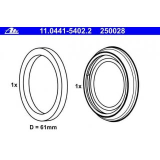 Reparatursatz Dichtsatz Bremssattel E30 M3 E36 E46 E28 Z3 E85 Z4 fr ATE Sttel VA