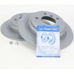 ATE Powerdisc Bremsscheiben Hinterachse fr BMW e39...