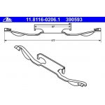 ATE Feder fr Bremssattel vorne BMW E81 E87 E36 E46 E90 E85