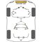2 x Powerflex PFF5-1401 PU Buchsen Zugstreben für BMW e70 e71 (Nr.1)