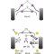 2 x Powerflex PFR5-1215 innere PU Buchse Sturzlenker BMW e82 M Coupe E90 e92 e93 M3  (No.15)