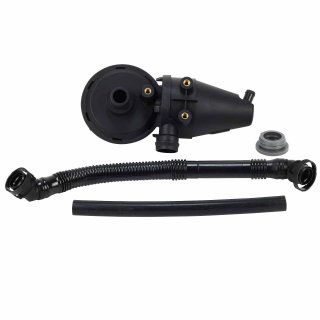 Kurbelgehuseentlftung KGE mit Schluchen fr BMW E36 E38 E39 M52 bis 09.1998